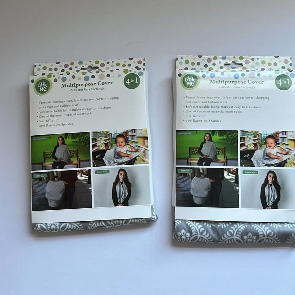 New Little Me Multipurpose Nursing Cover 4 in 1 (2 )